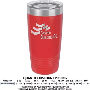 Personalized Stainless Vacuum Insulated Travel Mug Custom Design Groomsman Gifts - Picture 1 of 12