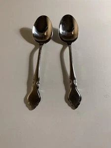 Lote de 2 vajilla de acero inoxidable Corea del Norte Oneida Musette - Imagen 1 de 6