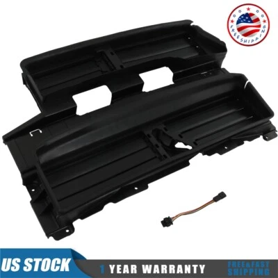 NEW Active Grille Shutter Black Fits For Lincoln MKZ 2017-2020 W/Motor Assembly — 第 1/4 张图片