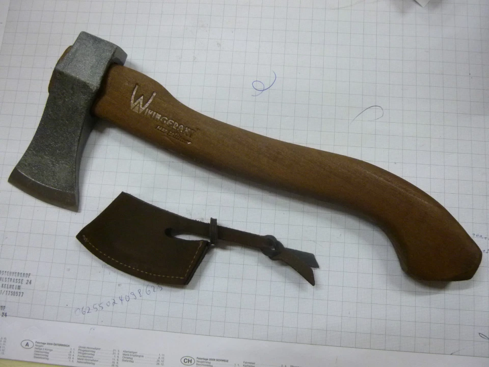 wikingeraxt, wurfaxt,geschmidet sonderposten restposten  - Bild 1 von 4