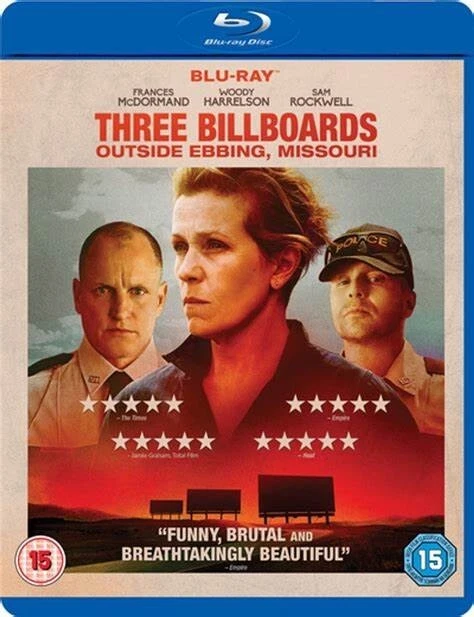 Three Billboards Outside Ebbing, Missouri Blu-ray (2018)  In VGC & Free Postage - Image 1 of 1