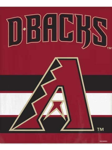 Arizona Diamondbacks MLB Ultra Plush 50" x 60" Throw Blanket - F53573390 Cover