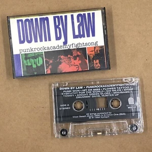 DOWN BY LAW Cassette Tape 90s PunkRockAcademyFightSong ORIGINAL EPITAPH RELEASE - Picture 1 of 6