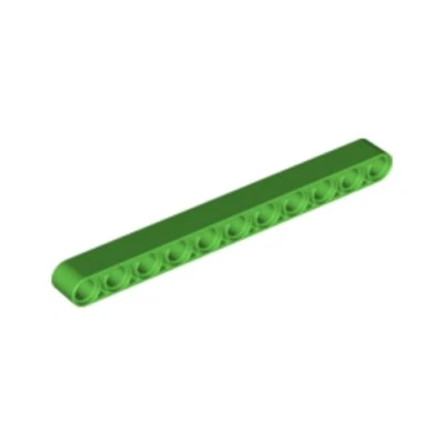 Lego Technic Brick 20x Bright Green 1x11 Studless Beam Liftarm 6097390 64290 NEW - Image 1 of 4