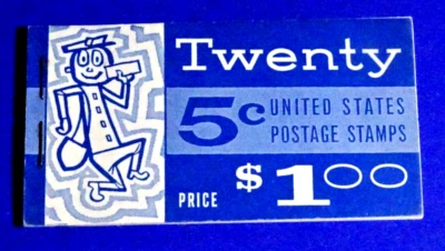 US BK115 WASHINGT0N 5 CENT $1 COMPT BOOKLET SC# 1213c (4) MNH NICE CONDITION#4 - Image 1 of 3