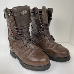 Guide Gear Leather Work Boots Brown Thinsulate Ultra Guide Dry Mens Size 8 EE - Picture 1 of 15