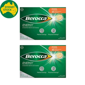 Berocca Energy 90 Tablets Effervescent Performance Vitamin Orange - Picture 1 of 1