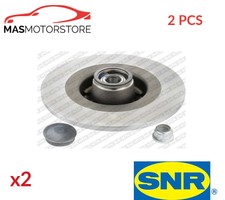 BRAKE DISCS SET PAIR SNR KF15578U 2PCS G FOR RENAULT MEGANE II,SCÉNIC II