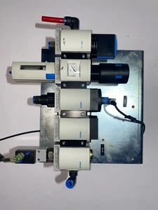 FESTO FRL MS6-EM1-1/2, MS6-LFR-1/2, MS6-EE-1/2, MS6-DL-1/2 FRL COMBO - Bild 1 von 3