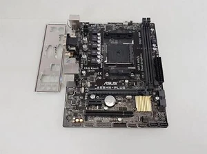 ASUS A68HM-PLUS Socket FM2b DDR3 Micro ATX Motherboard With I/O Shield - Photo 1/5