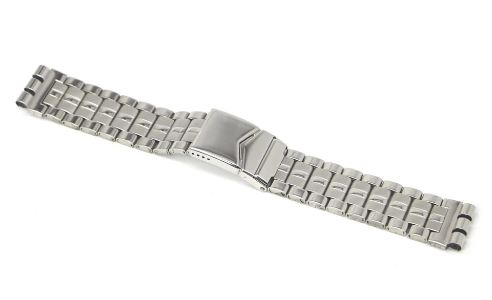 GECOMARKET Cinturino orologio in acciaio compatibile swatch irony 19-22mm bracciale JM502