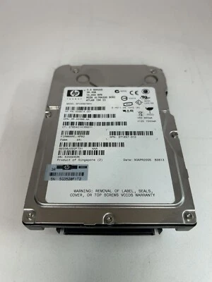 Hard Drive HP BF03687B54 356914-001 36.4GB 15000RPM 8MB SCSI U320 3.5" Inch - Image 1 of 3