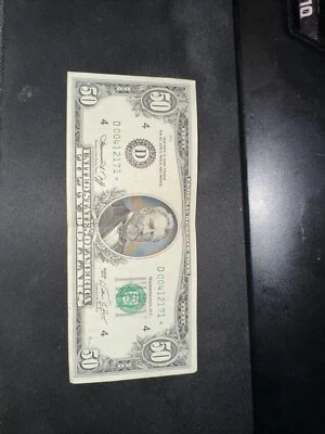 1974 $50 Dollar Bill Star Note - Image 1 of 2
