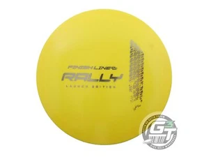 Gebrauchte Finish Line Scheiben Forged Rally 173g gelb grau Folie Driver Golf Disc - Bild 1 von 2