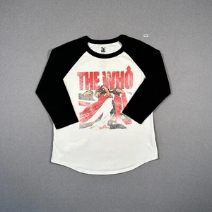 Vintage 80s 1989 The Who Kids Alright Music Rock Tour T-Shirt Small Bandmerch - Picture 1 of 12