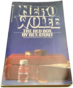 Nero Wolfe The Red Box by Rex Stout Bantam First Edition Paperback (1982) - Picture 1 of 3