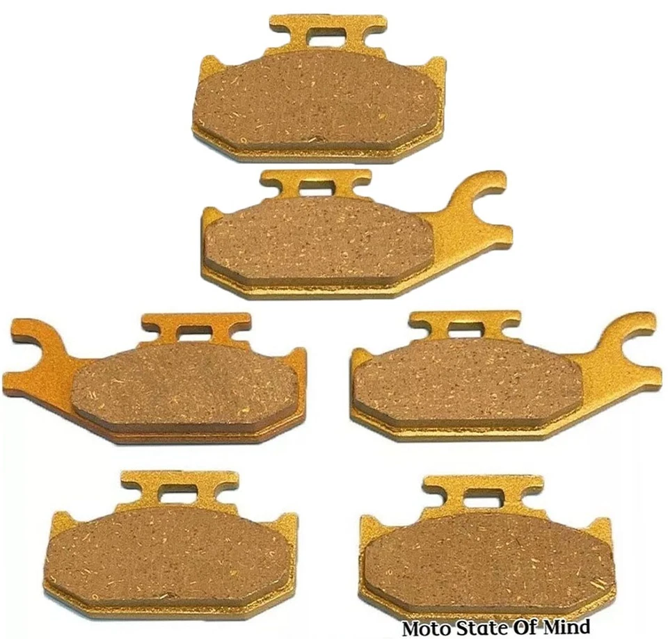 Can-Am Outlander 400、500、650、800 2004-2012 陶瓷前后刹车片套装 — 第 1/2 张图片