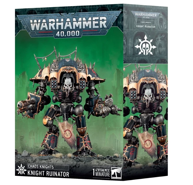 Chaos Knights: Knight Ruinator - Warhammer 40k - ¡Nuevo! 43-102 Foto 1 de 1