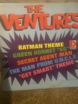 The Ventures Batman Theme Green Hornet Vinyl LP 1966 Dolton BST-8042 M/NMT Foto 1 de 2