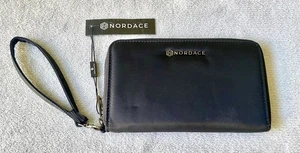 Nordace Travel Wallet Smart and RFID Blocking Wallet Black Passport Zip Around - Picture 1 of 4
