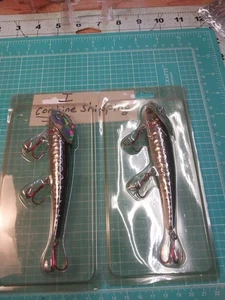 Vintage Renosky Baits Zman 5" Pro Series Chatter Trickstick Nos - Bild 1 von 13