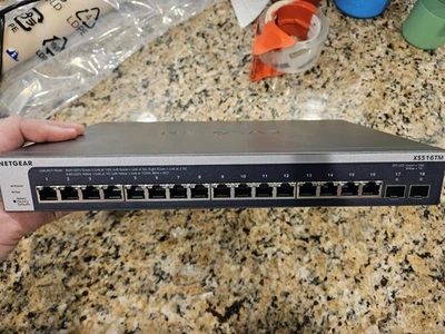 Netgear XS516TM 16-Port 10G/Multi-Gigabit Ethernet Smart Switch SFP+ - Image 1 of 4