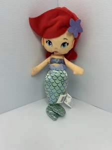 So Sweet Princess Ariel, peluche da 13,5 pollici con capelli rossi, la sirenetta - Foto 1 di 4