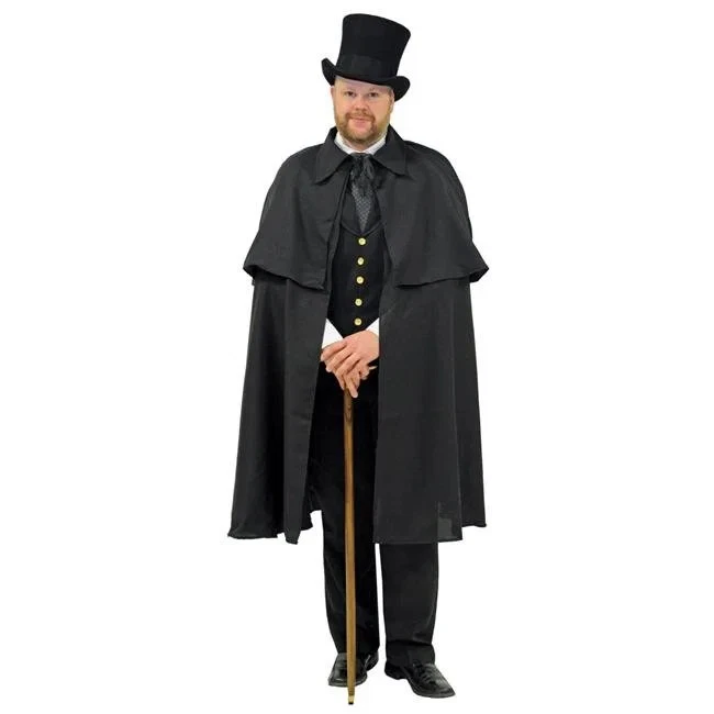 Kids Black Dickens Cape - Image 1 of 1