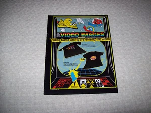 Video Images Retro Arcade 1982 Video Game T-Shirt Advertising Paper 8.5" x 11" - Picture 1 of 2