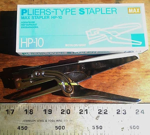 MAX HP-10 Office Commercial Warehouse Stapler stapling pliers (same B8). No.10 - Picture 1 of 1