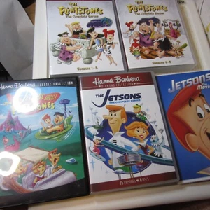 Flintstones &The Jetsons Hanna Barbera DVD Collections Complete - Picture 1 of 2