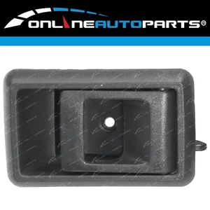 LH Front Grey Inner Door Handle for Toyota Hilux 4Runner Surf 1988-1997 Left - Picture 1 of 2