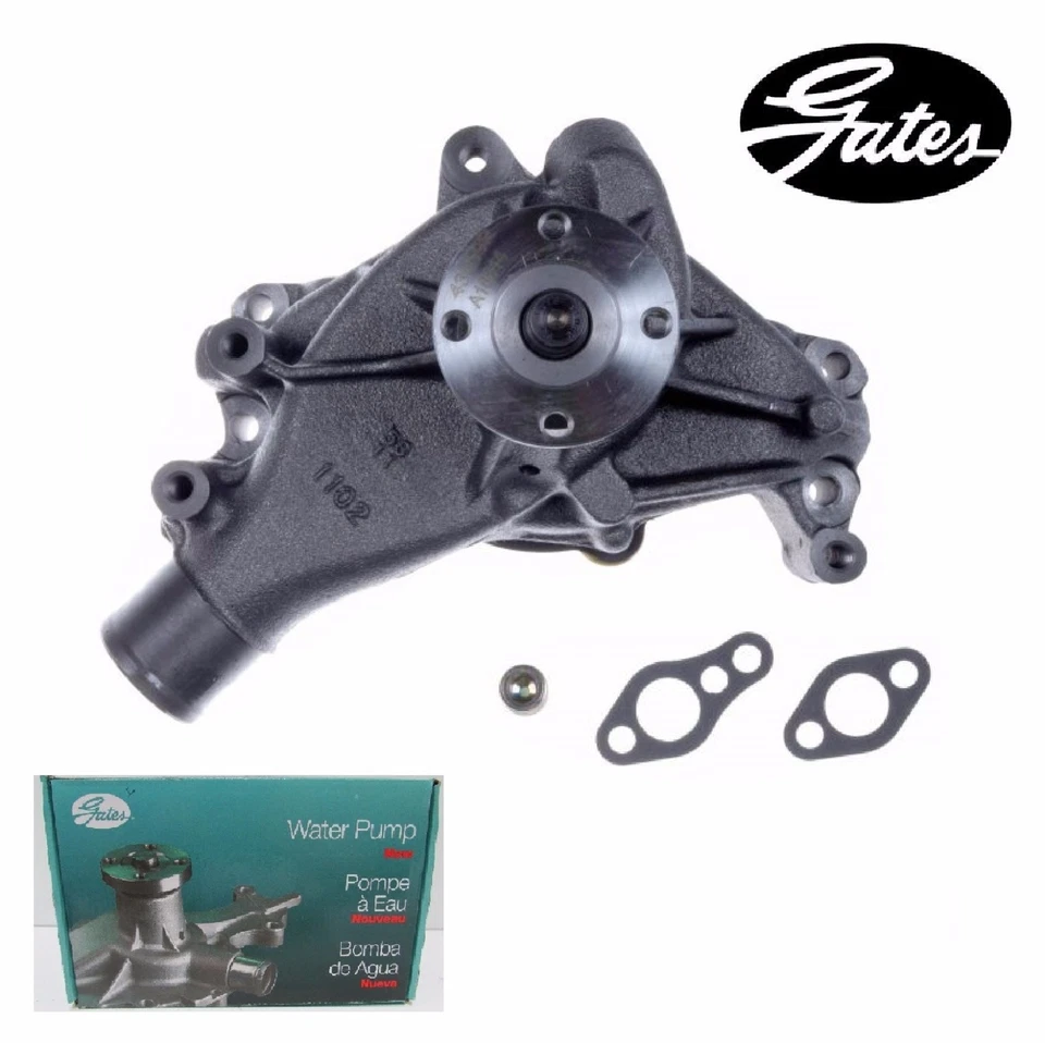 GATES Engine Water Pump for Chevrolet V20 Suburban V8; 5.7L 1987-1988 - Image 1 of 1