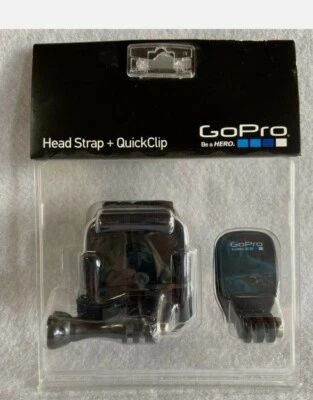 MIP GoPro Hero Head Strap and Quick Clip Achom-001 New in Package - Image 1 of 4