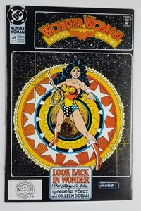 Wonder Woman 49 1990 DC Comics Comic Book VF NM Z8 - Picture 1 of 4
