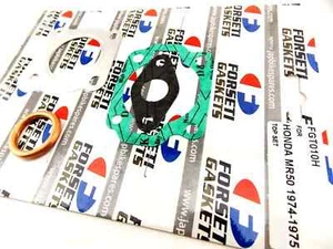 KIT JUEGO JUNTA MOTOR EXTREMO SUPERIOR HONDA MR50 ELSINORE 74-75 FORSETI - Imagen 1 de 3