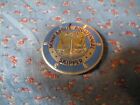 Vintage Pin Button 1953 Minneapolis Aquatennial Skipper 2 3/16 Inch Wide
