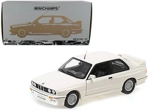 1987 BMW M3 Street White 1/18 Diecast Model Car by Minichamps - Picture 1 of 1