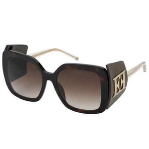 Escada SESD88V Women's Sunglasses Shiny Dark Havana - Picture 1 of 1