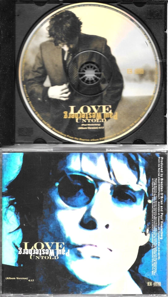 PAUL WESTERBERG  Love Untold  promo PICTURE DISC CD single - Image 1 of 1