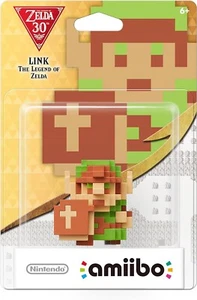 NINTENDO AMIIBO ZELDA 30TH LINK 8BIT FIGURE (GREEN BASE) NFC FIGURE WIIU 2DS 3Ds - Picture 1 of 1