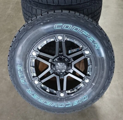 RID R01 9x17 6x139,7 Felgen + Reifen Cooper AT2-S2 265/65/17 Ranger Hilux L200 - Bild 1 von 2