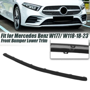 1778854202 Black Front Bumper Lower Molding Trim For Mercedes Benz W177 A180 200 - Picture 1 of 12