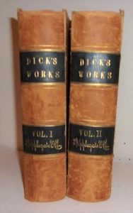 RELIGION: KOMPLETTE WERKE VON THOMAS DICK, 2 Bände, Wissenschaft, 1859 illustriert - Bild 1 von 3