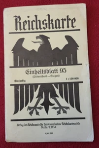 REICHSKARTE - Einheitsblatt 95 - LÜDENSCHEID - SIEGEN - 1926 - *aus Sammlung* - Bild 1 von 6