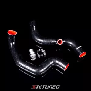 K-TUNED DRIVER SIDE RADIATOR HOSE KIT DC2, EG, EK WITH K20 HEAD (WITH FAN BUNG) - Bild 1 von 2