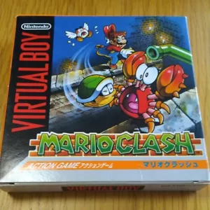 pre-owned Nintendo Virtual Boy Mario Clash Video Game VirtualBoy 1995 from japan - Picture 1 of 2