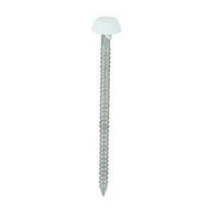 40mm Plastic White Headed Pins - Picture 1 of 1