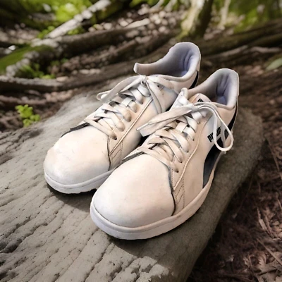 Puma Smash V2 Lace Up Athletic Running Shoe Mens Size 14 365215 01 White Black - Image 1 of 4