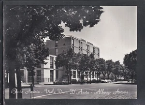 Cartolina Busto Arsizio Viale Duca D'Aosta Albergo Astoria CA915 - Picture 1 of 1